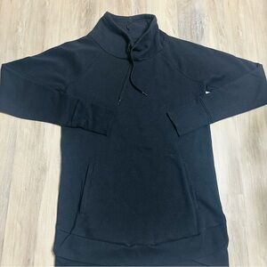 Women’s Tek Gear Long Black Cowl Neck Sweatshirt size small